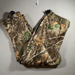 Drake Non Typical Silencer Soft Shell Camouflage Pants Mens XL Fleece Lined